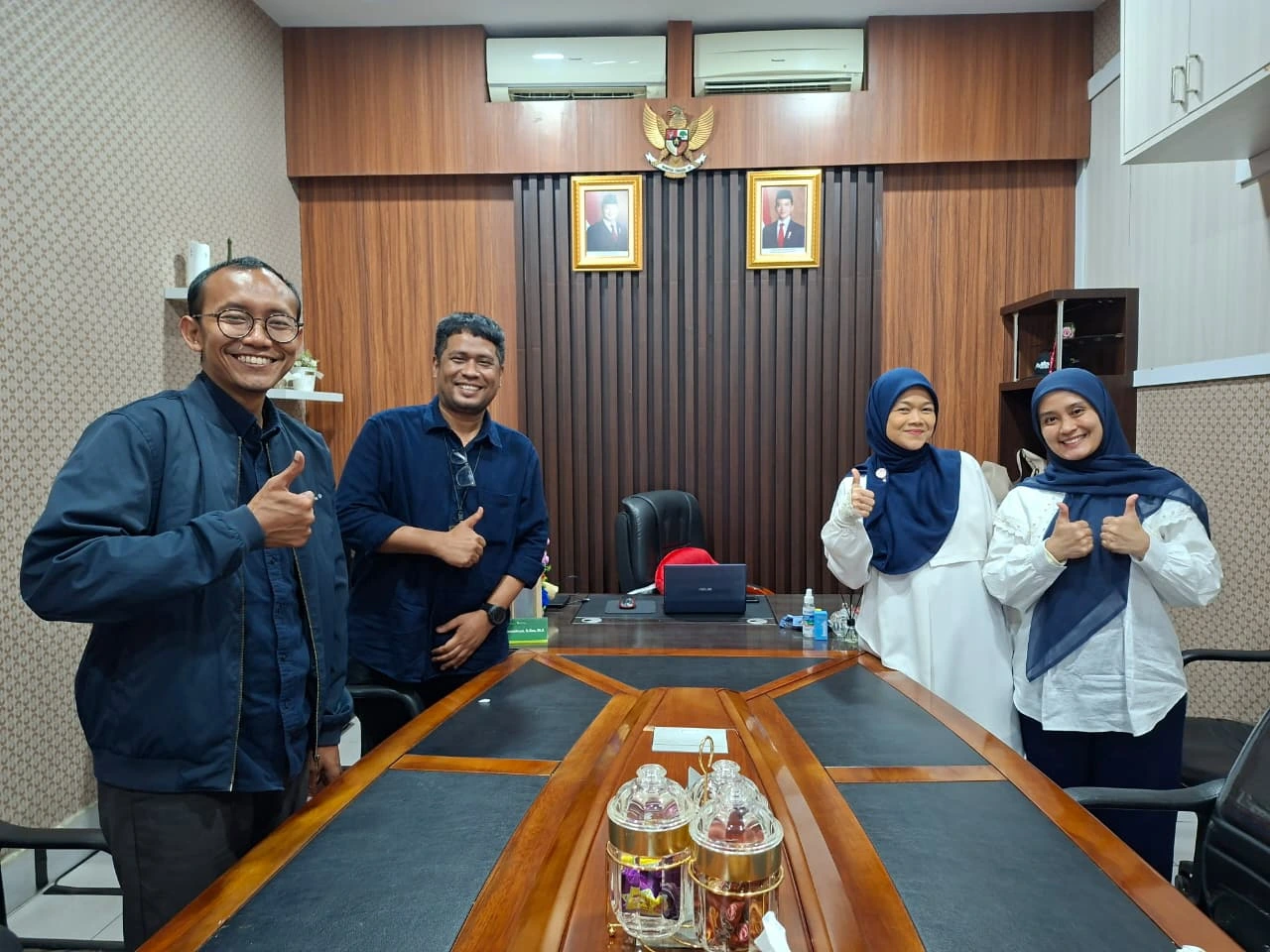 Kunjungan Tim dari PT. Inalum dan Mind Id dalam Rangka Kerjasama Kegiatan Kompetisi Karya Jurnalistik di FISIP USU